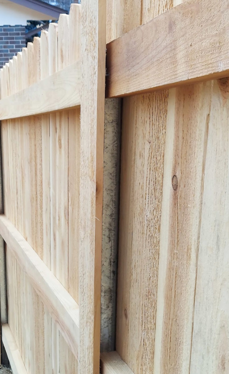 Steel Fence Posts for Wood Fences