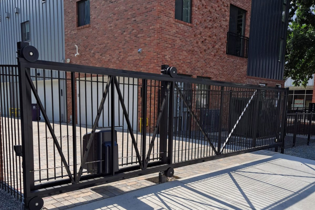 Automated Cantilever Iron Gate
