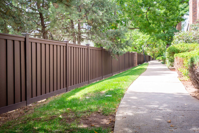 HOA Fence Sunset Ridge Townhomes