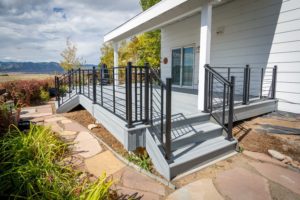 Trex Deck with Railing