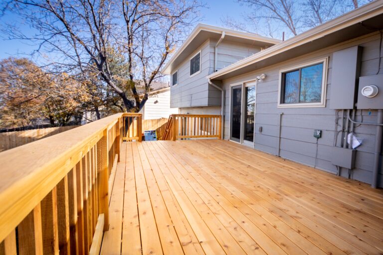 Cedar deck Morrison CO