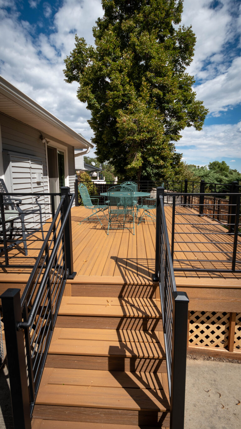 Trex deck Columbine neighborhood