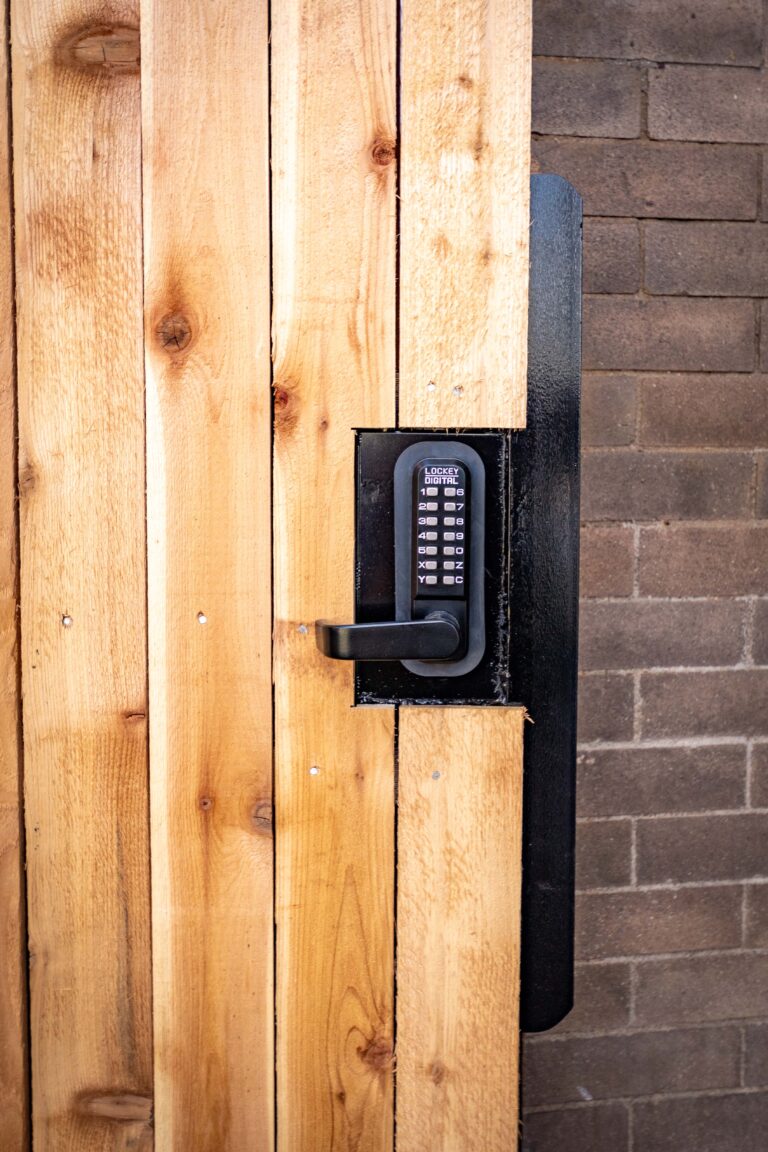 Manual gate with keypad Denver CO