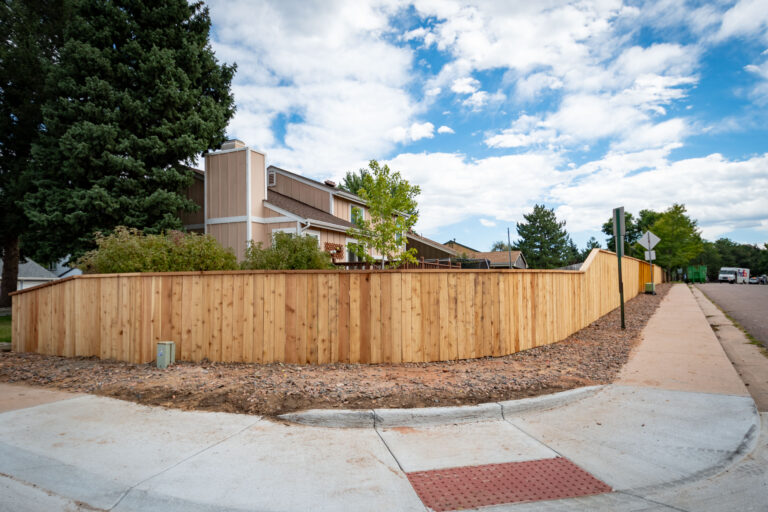 Cedar fence Ken Caryl Master Association