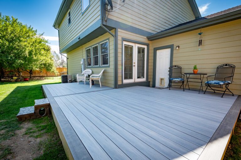 Trex deck in gray, Broomfield CO