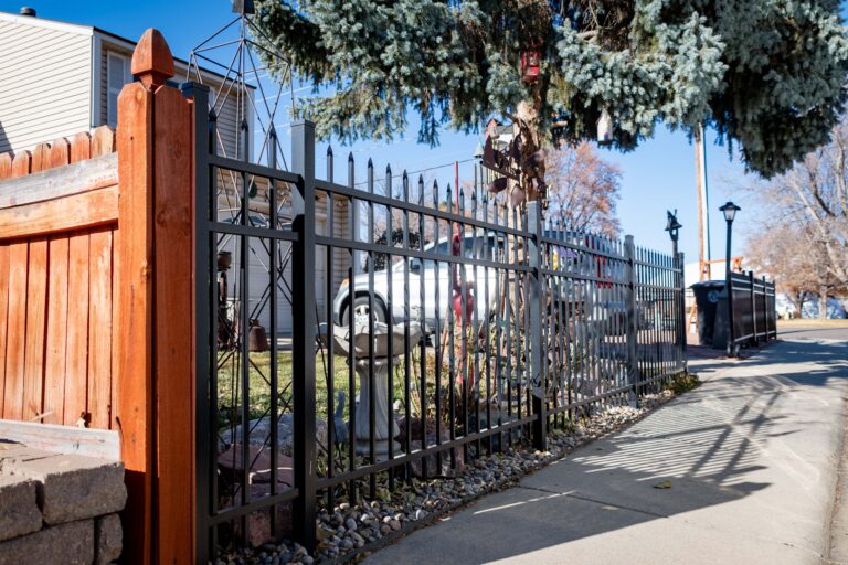 Ornamental iron fence Longmont