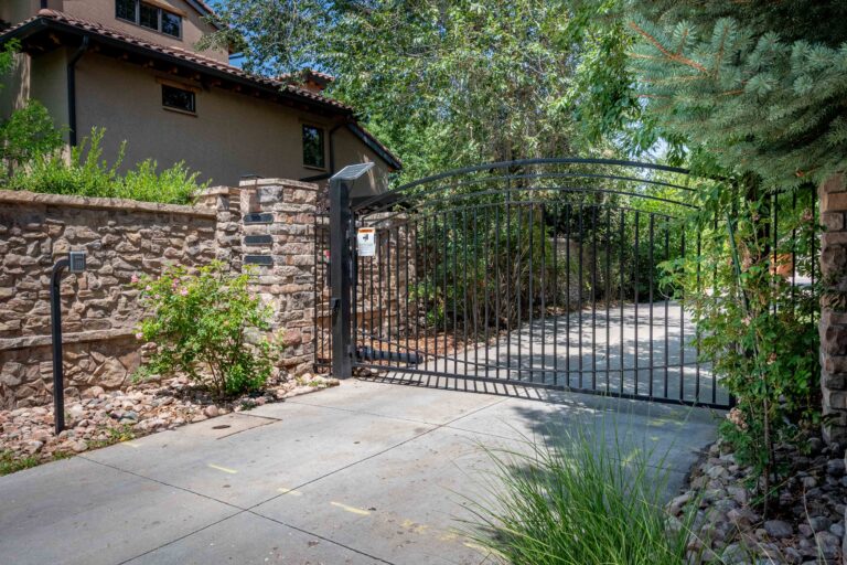 residential automated gate scaled