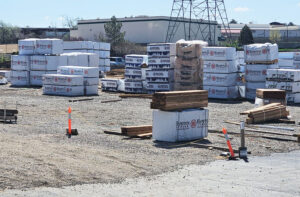 Supply yard inventory May 2025