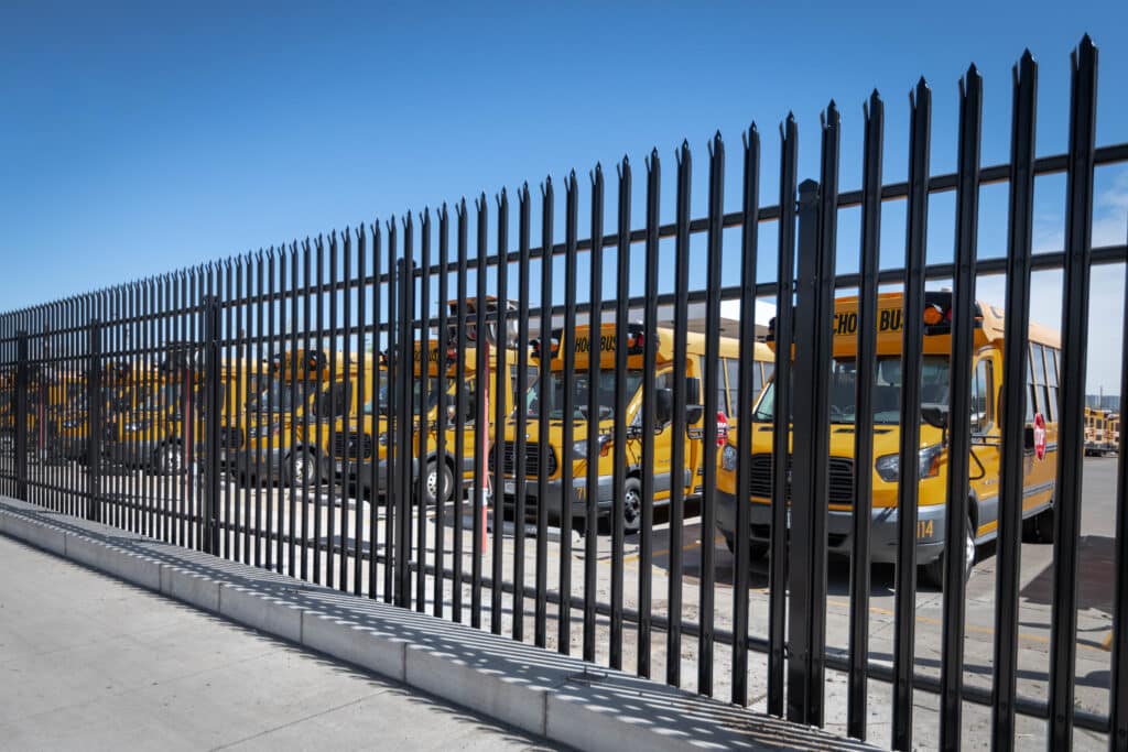 Ornamental Iron Fence - Denver Public Schools
