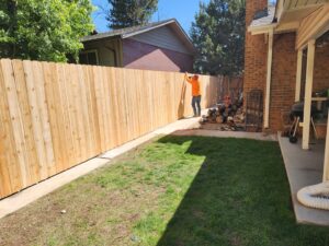 New 6-Foot Cedar Privacy Fence - Golden, CO
