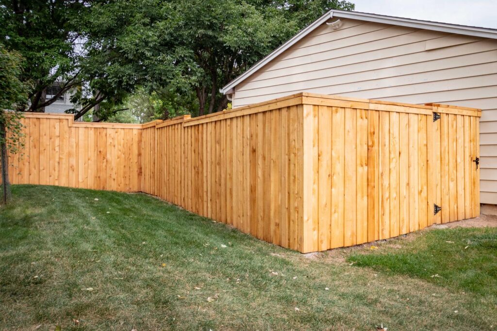 cedar privacy fascia