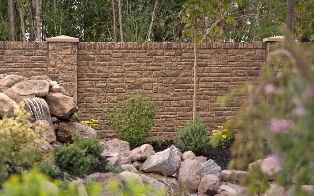 ledge waterfall close