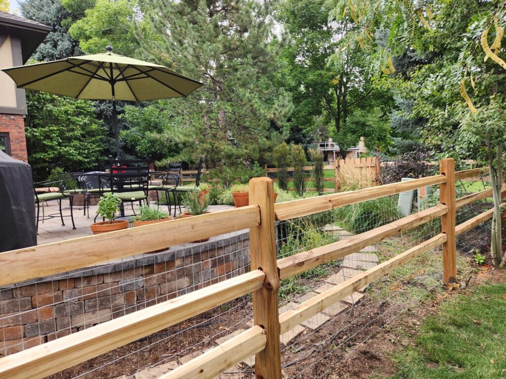 littleton cedar split rail 4