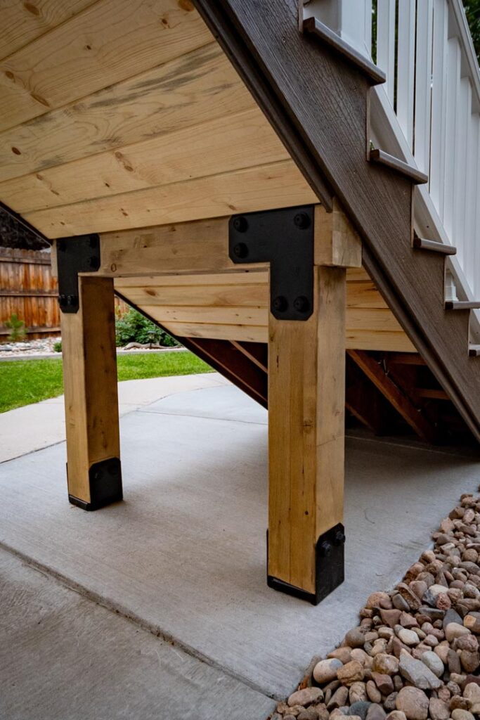 new deck stairs