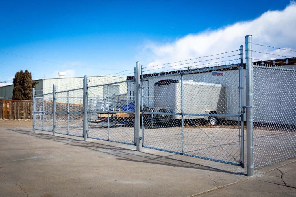 security chain link fence