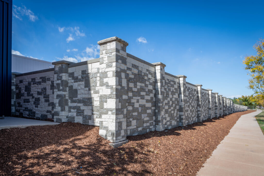 Prefabricated Concrete Stone Wall