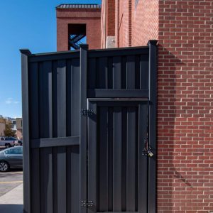 Trex fence commercial enclosure 10 feet Denver