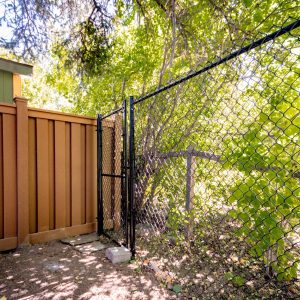 Trex and chainlink fence Denver