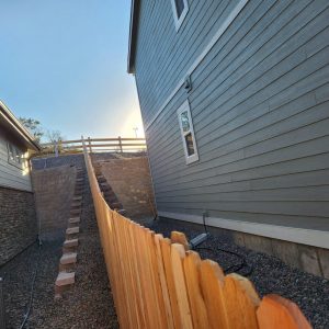 Cedar fence Castle Rock
