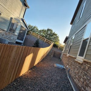 Cedar fence Castle Rock