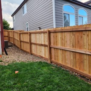 Cedar fence Littleton