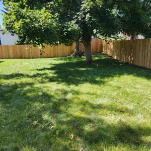 Cedar fence, Ken Caryl Master Association, Littleton, CO