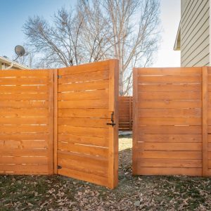 Cedar horizontal gate Boulder