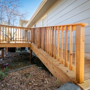 Cedar deck and ramp Morrison CO