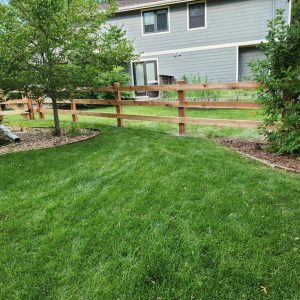 Cedar Open Rail Fence, Centennial, CO