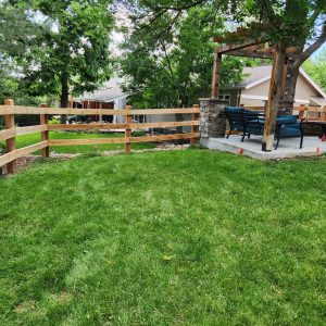 Cedar Open Rail Fence, Centennial, CO