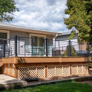Trex deck Columbine neighborhood