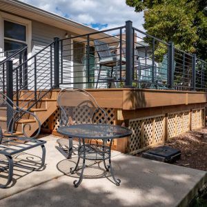Trex deck Columbine neighborhood