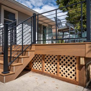 Trex deck Columbine neighborhood