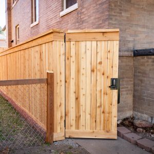 Manual gate with keypad Denver CO