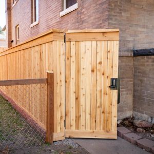 Manual gate with keypad Denver CO