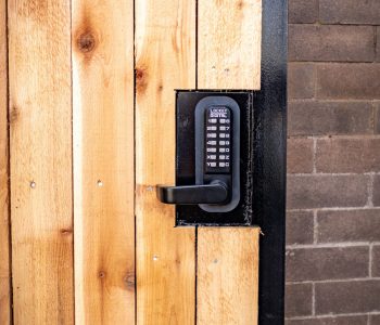 Manual gate with keypad Denver CO