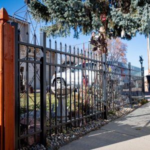 Ornamental iron fence Longmont