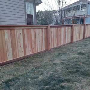 Trail Mark 4 foot privacy with top cap and fascia