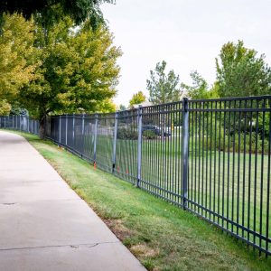 Ornamental iron fence the Cove HOA Lakewood CO (9)