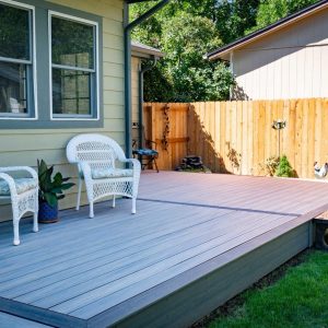 Trex deck in gray, Broomfield CO