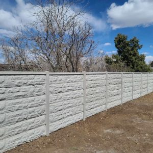 precast concrete fence